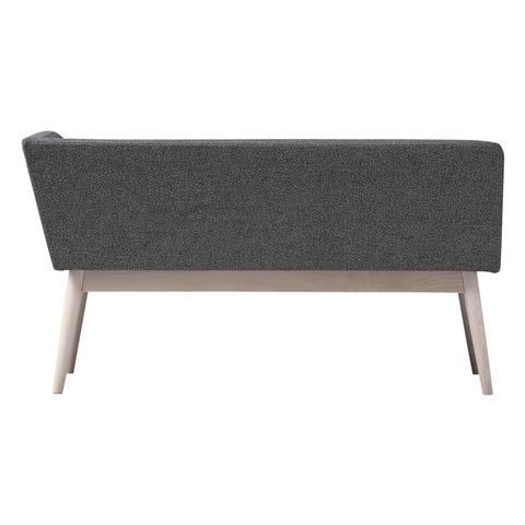 Pioni Couch L Gray X White (W1350× D537 × H740)