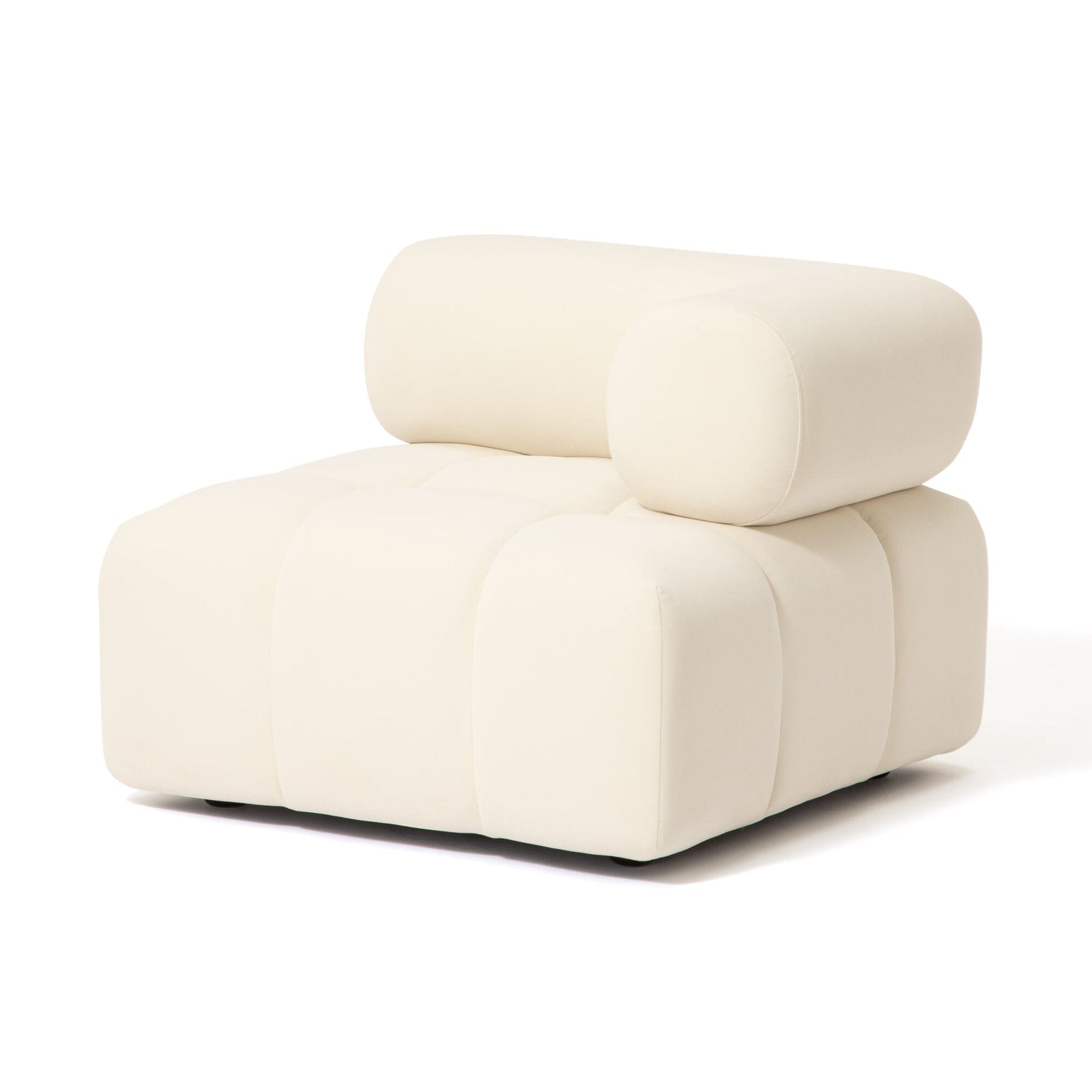 Puffy Sofa Arm L White W795×D795×H630