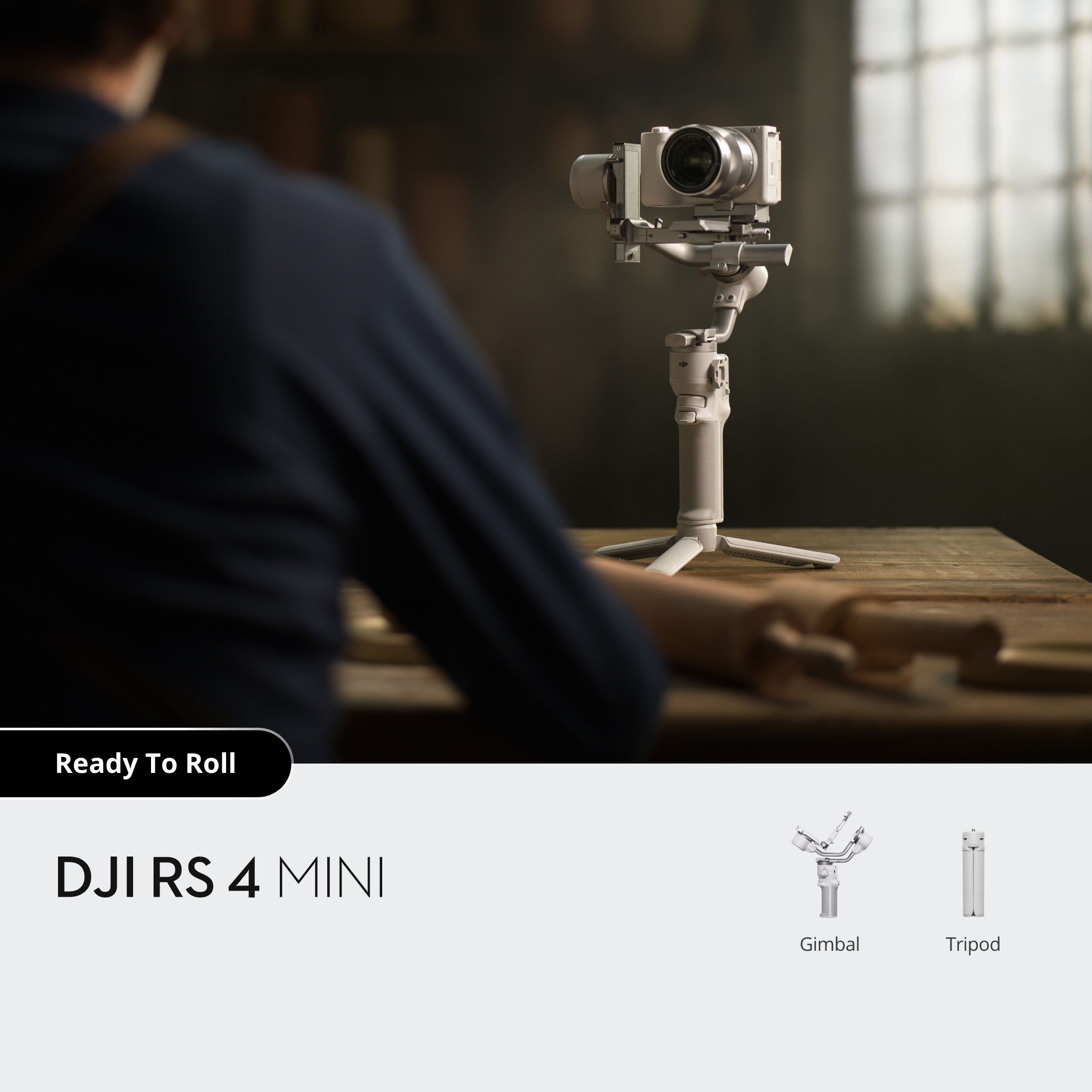 DJI RS 4 Mini Handheld Camera Stabilizer