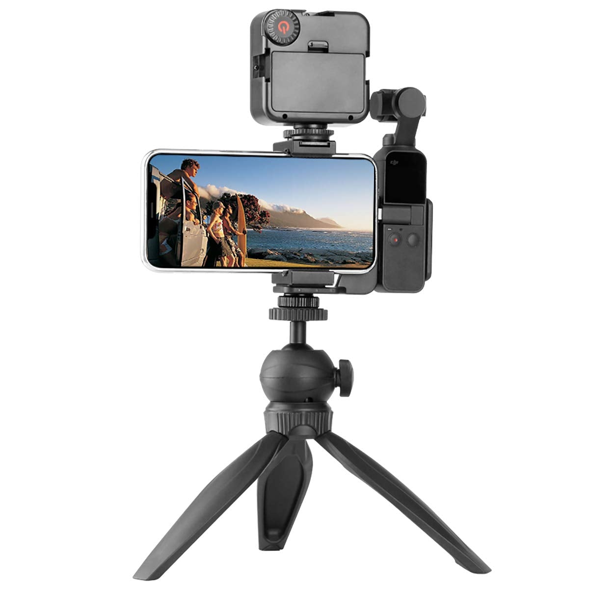 FlyPro Tripod with Phone Bracket Osmo Pocket