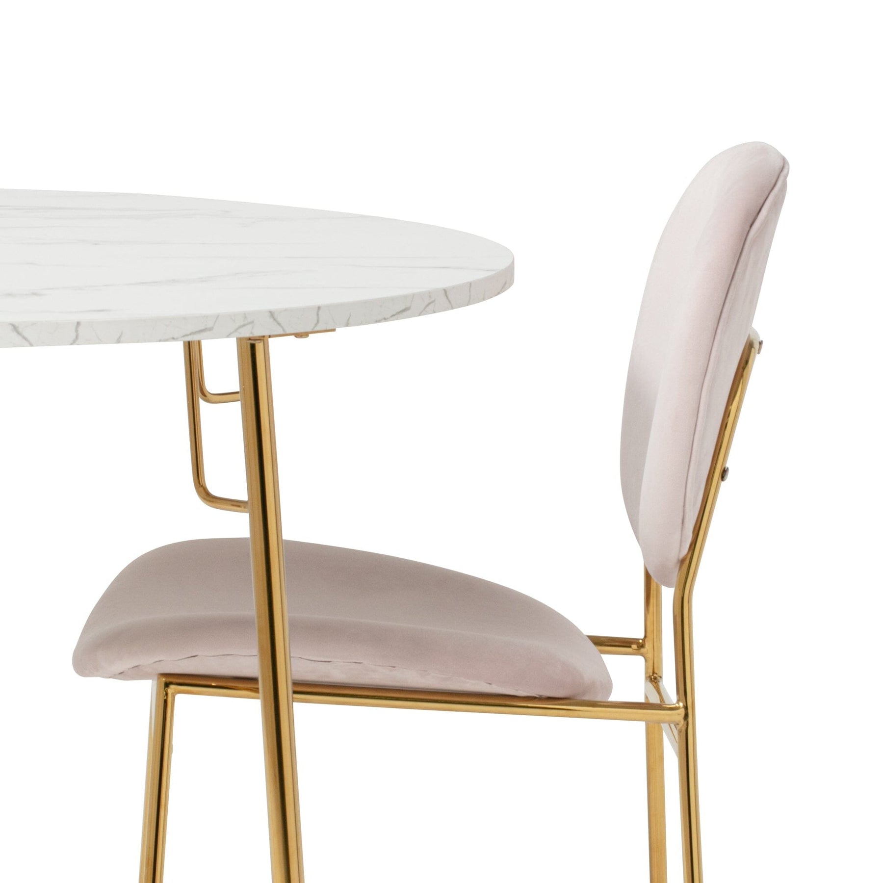 Belle Dining Table 1100 × 1100 × 730 Round