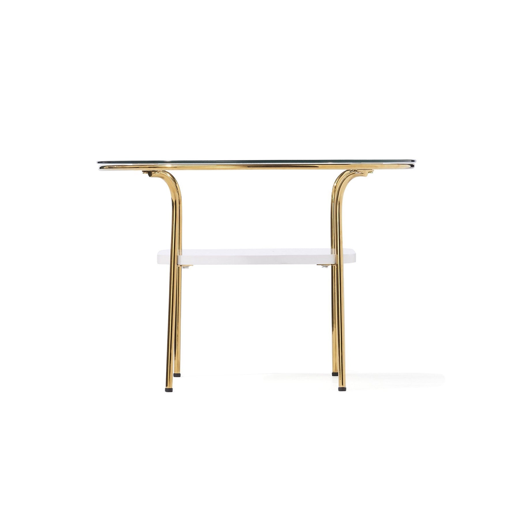 Legato Coffee Table Large Gold X Marble (W950 X D500 X H370)