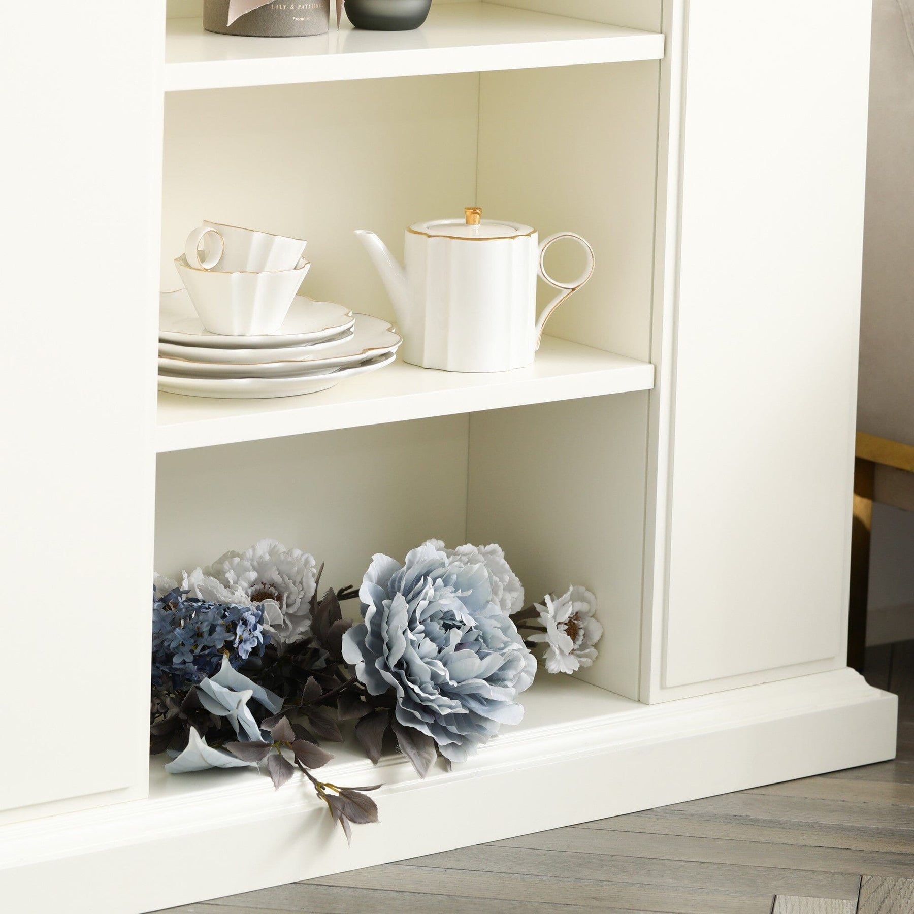 Mantelpiece Shelf W700×D270×H750 Small White