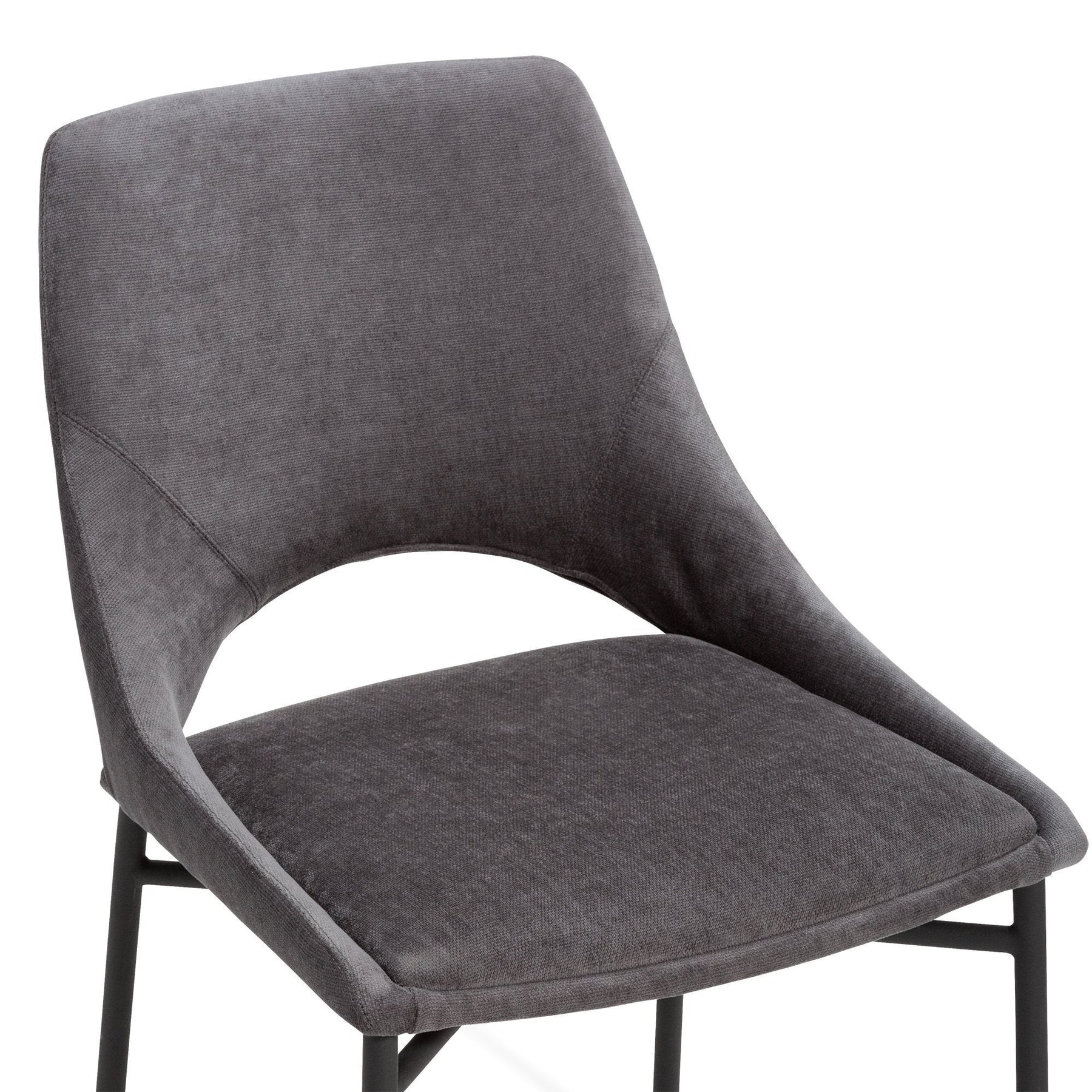 Abile Chair Gray (W470 × D550 × H795)